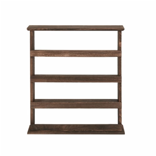 Kitcheniva Wall Mount Wood Spice Rack 4 Tier 1 Pcs Smith s Food and Drug