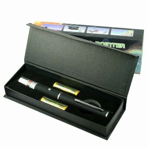 Kitcheniva Bright Green Laser Pointer Pen Perspective: front