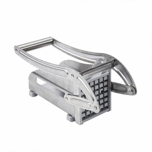 Kitcheniva Stainless Steel French Fry Cutter 2 Blades Perspective: front