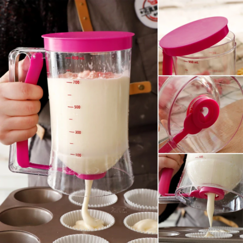 Kitcheniva DIY Baking Batter Dispenser 900ml, 1 pc 900 ml - Foods Co.