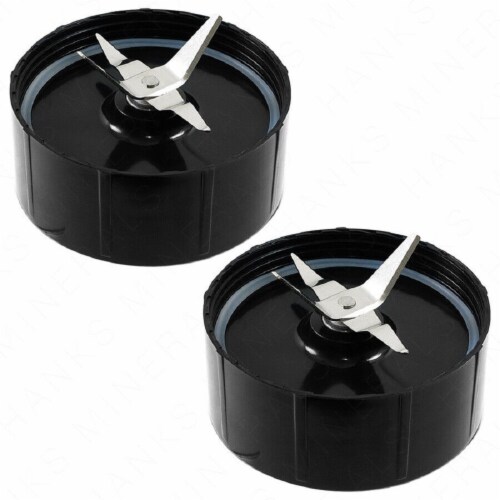 Kitcheniva Replacement Cross Blade With Gasket For Magic Bullet Blender Pack of 2 Perspective: front