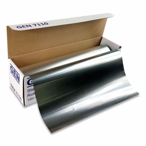 Gen Standard Aluminum Foil Roll 12" x 500'' Perspective: front
