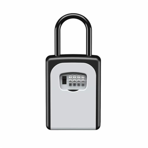 Kitcheniva 4-Digit Combination Key Lock Security Box Perspective: front