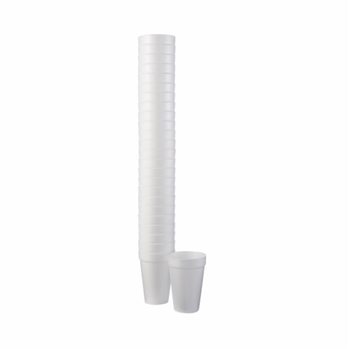Dart Disposable Styrofoam Drinking Cup 16 OZ - Pack of 25 Perspective: front