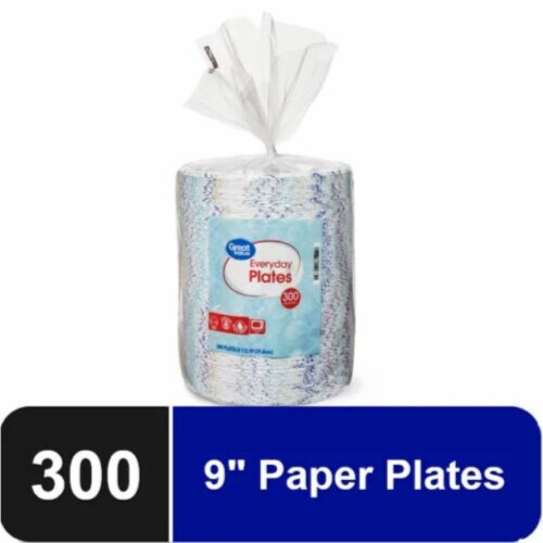 Our Family Paper Plates, Coated, 9 In - 150 plates