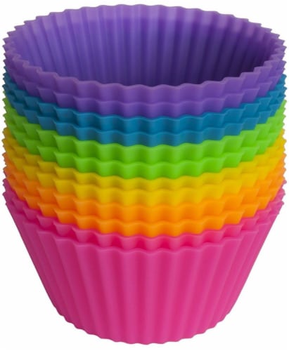 Pink Jumbo Baking Cups (40-50ct) - Sweet Baking Supply