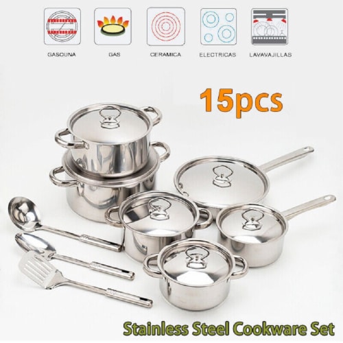 Best Cookware Set | 11-Piece Nonstick Stainless Steel Pan and Pot Set | imarku