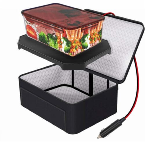 Kitcheniva Portable Electric Food Warmer Lunch Box 12V, 1 - Smith's Food  and Drug