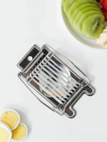 Kitcheniva Stainless Steel Boiled Egg Slicer Perspective: front