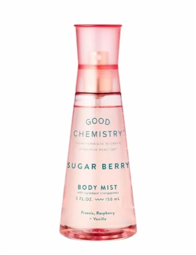 Good Chemistry® V2 Body Spray Sugar Berry Fragrance Perspective: front