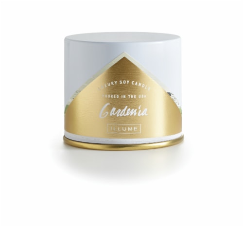 Illume Gardenia Jar Candle Perspective: front
