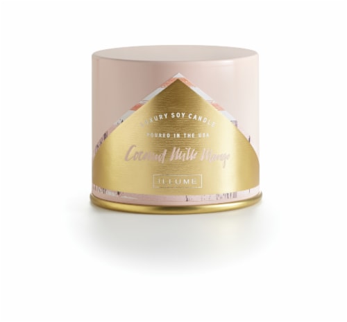 Illume Coconut Milk Mango Jar Candle Perspective: front