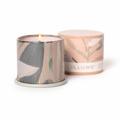 Illume Luxary Soy Candle - Coconut Milk Mango Perspective: front