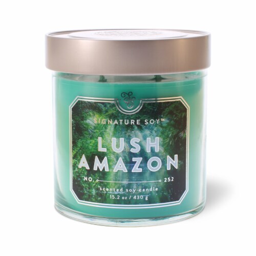 Kroger Signature Soy Lush Amazon Candle 15 2 Oz