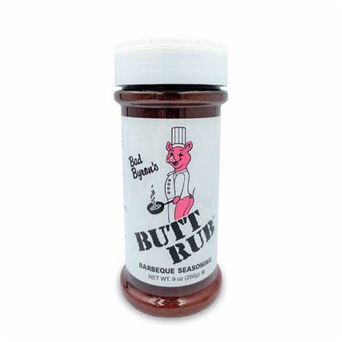 Bad Byron's Butt Rub® BBQ Seasoning Perspective: front