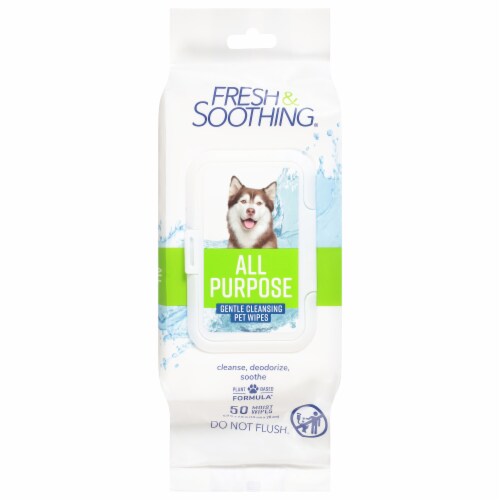 Naturel Promise Fresh'N Soothing All Purpose Pet Wipes Perspective: front