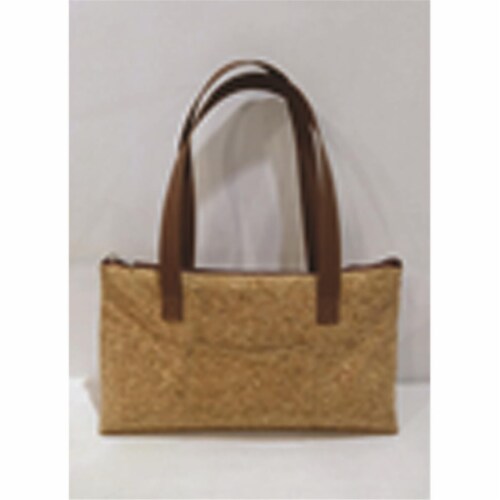 Gift Essentials GEWP400 Cork Wine Purse for Two Bottles Perspective: front