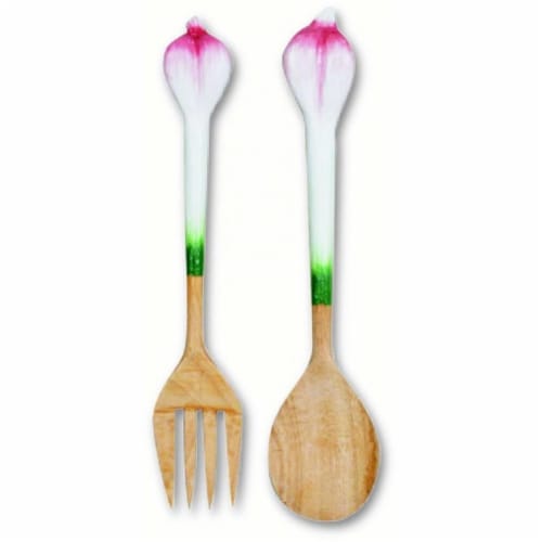 Songbird Essentials SE3950326 Deluxe Garlic Salad Server Perspective: front