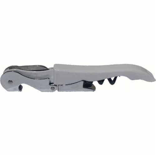 Wine Gift Essentials WE308UP Uprinted Corkscrew- White Perspective: front