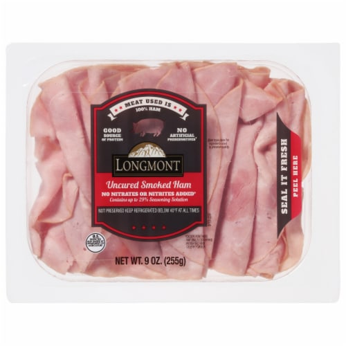 Longmont Uncured Smoked Ham Perspective: front
