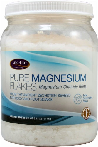 Life-Flo  Pure Magnesium Flakes Perspective: front