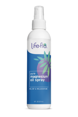 Life-Flo  Pure Magnesium Oil Perspective: front
