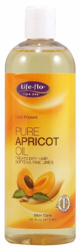 Life-Flo  Health Care Pure Apricot Oil Perspective: front