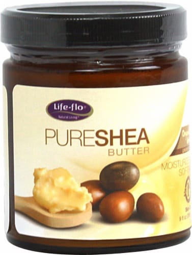 Life-Flo  Organic Pure Shea Butter Perspective: front