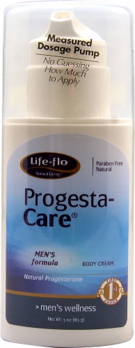 Life-Flo Progesta-Care® Natural Progesterone Men's Formula Perspective: front
