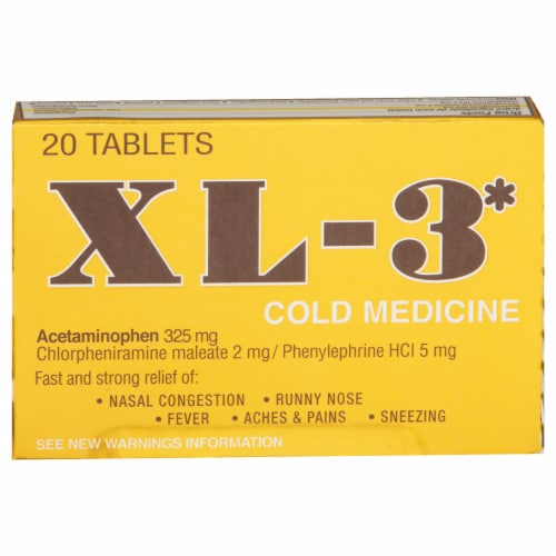 Xl-3 Cold Medicine Perspective: front