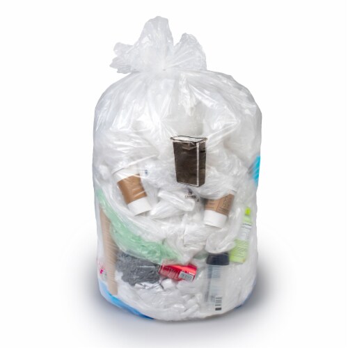Colonial Bag Trash Bag Extra Heavy Duty 38 x 58 60 gal. 17 Mic. Case of 200 Perspective: front