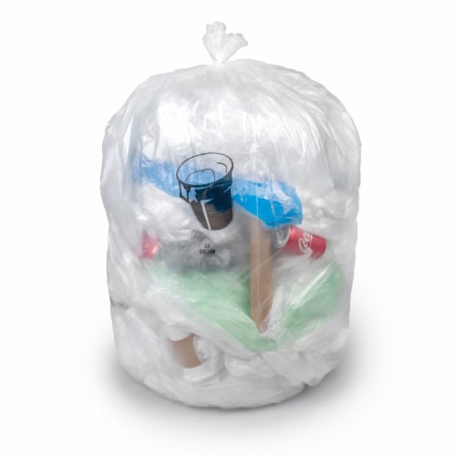 Colonial Bag Trash Bag Heavy Duty 24 x 32 15 gal. 0.60 mil Case of 500 500 ct Mariano s