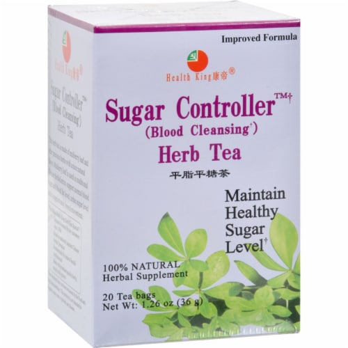 Health King Medicinal Teas 0417931 Sugar Controller Blood Cleansing