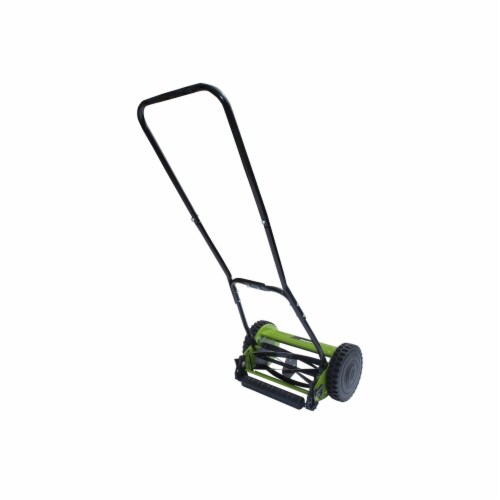 Aleko GHPM12 UNB 12 in. Hand Push Lawn Mower Adjustable Cutting