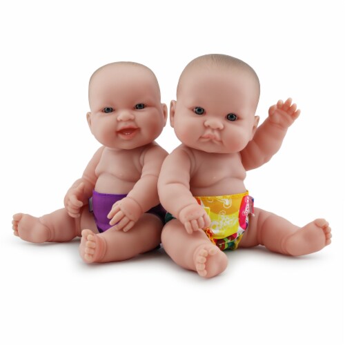 Kanga Care Rumparooz Doll Diaper Set - tokiCorno & Orchid Perspective: front