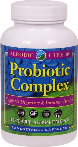 Aerobic Life  Probiotic Complex Perspective: front