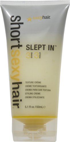 Sexy Hair Short Sexy Slept in Texture Cream Perspective: front
