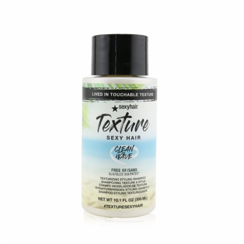 Sexy Hair Texture Clean Wave Styling Shampoo, 10.1 fl oz
