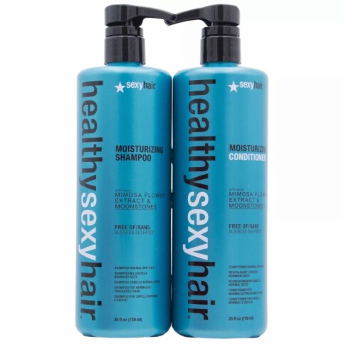 Sexy Hair® Mimosa Flower Extract & Moonstones Moisturizing Value Pack Perspective: front