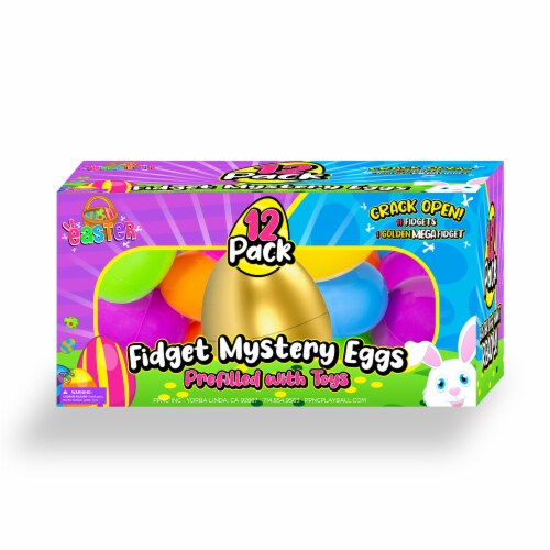 Peter Pan Inc Fidget Mystery Eggs Perspective: front