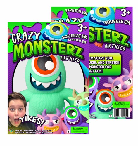 Peter Pan Novelty Company Crazy Monster Perspective: front