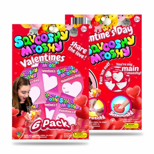 Peter Pan Squooshy Mooshy Valentine's Day Cards Perspective: front