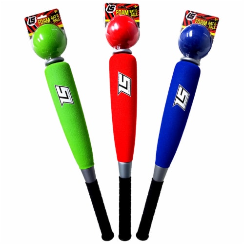 Logan Sports Foam Bat & Ball - Assorted Perspective: front