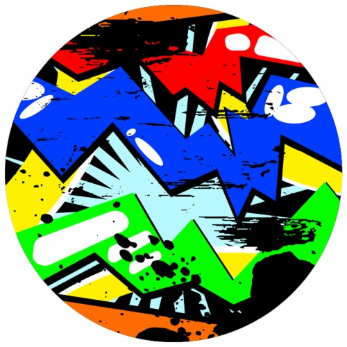 Peter Pan Abstract Playground Ball Perspective: front