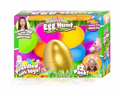 Peter Pan Novelty Mystery Toy Egg Hunt Perspective: front