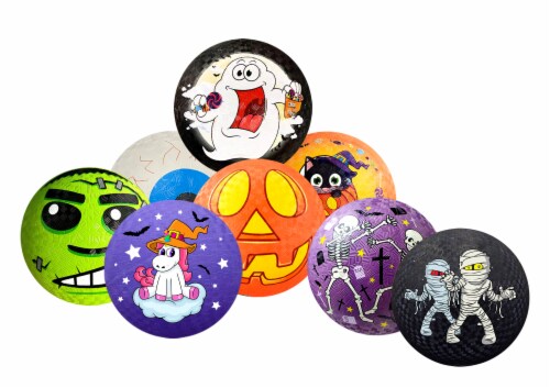 Peter Pan Co. Halloween Playground Balls - 8 Balls Perspective: front