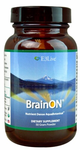 E3Live  BrainON® Powder Perspective: front
