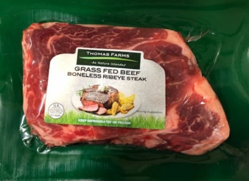 Thomas Farms Beef Ribeye Steak