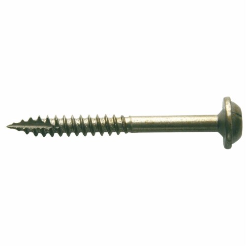 Kreg 7 1 12 In Fine Maxi Loc Washer Head Zinc Pocket Hole Screw 500