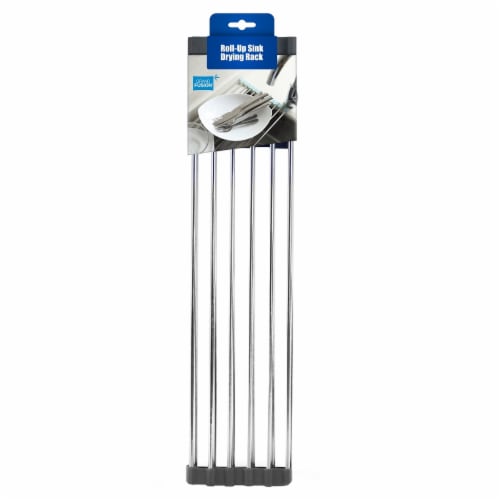Grand Fusion Over the Sink Stainless Steel Dish Drying Rack Perspective: front